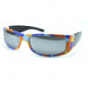 Verspiegelte camo Fashion Sonnenbrille orange