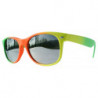 Verspiegelte NuRave Wayfarer Sonnenbrille green-orange-yellow