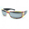 Verspiegelte camo Fashion Sonnenbrille pink