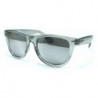 Transparente Wayfarer Sonnenbrille CRYSTAL ice smoke