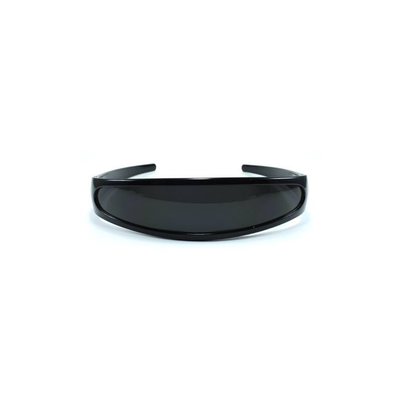 Roboter Party Sonnenbrille VISOR smoke schwarz shine