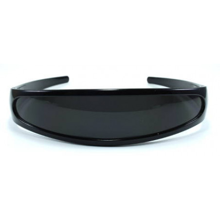 Roboter Party Sonnenbrille VISOR smoke schwarz shine