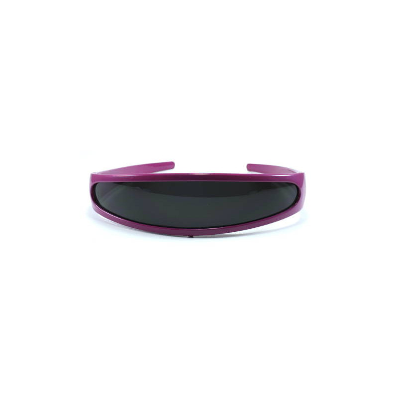 Roboter Party Sonnenbrille VISOR smoke purple