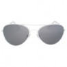 Aviator Piloten Sonnenbrille SlimFrame Grösse M smoke white