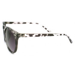 Lady Vintage runde Wayfarer Sonnenbrille demi black ruby