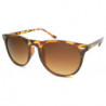 Lady Vintage runde Wayfarer Sonnenbrille demi brown desert