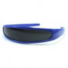 Roboter Party Sonnenbrille VISOR smoke blau