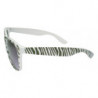 Blues Brothers Safari Zebra Designer Sonnenbrille white