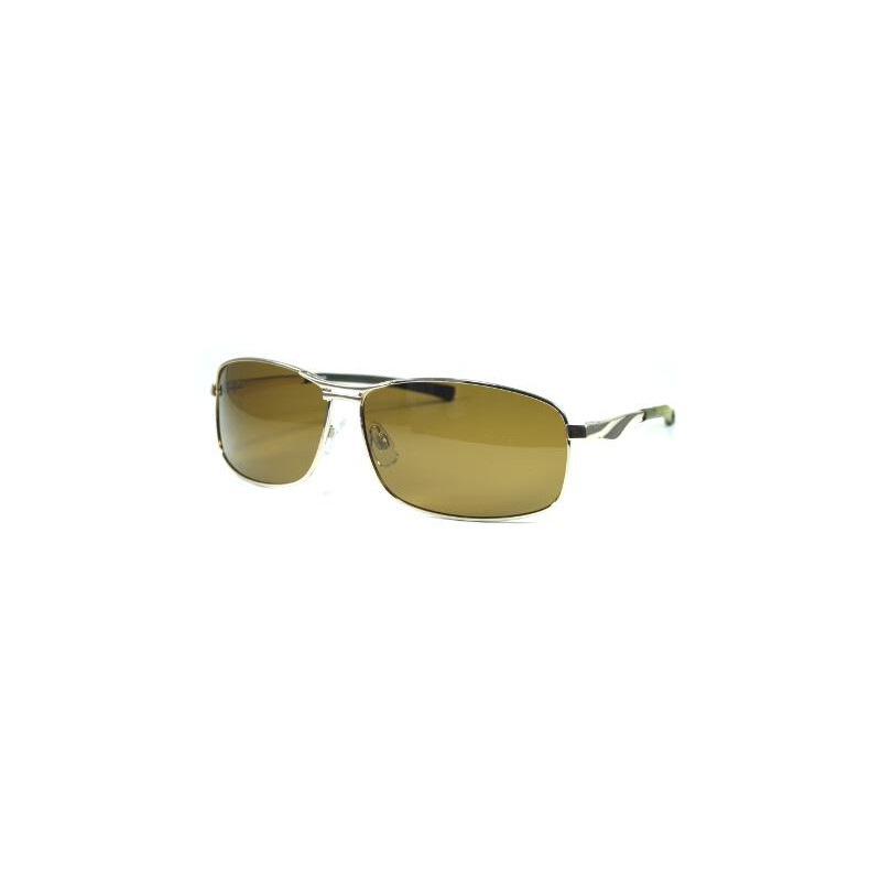 Polarisierte Fashion Aviator Sonnenbrille SLIM gold