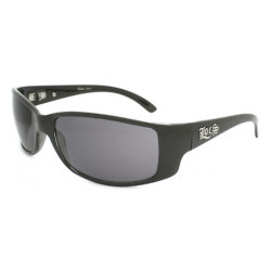 LOCS® Hardcore Designer Sonnenbrille Airy 44-lo black shine