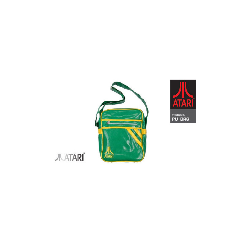 Atari® Umhängetasche North South Design green/yellow