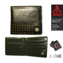 Atari® Kult Brieftasche Nerd Array orange Dots brown