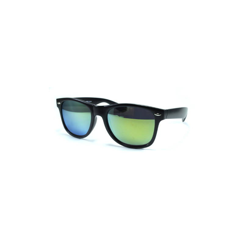 Matte Wayfarer Sonnenbrille revo grün