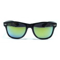 Matte Wayfarer Sonnenbrille revo grün