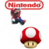 Nintendo® Gürtelschnalle Super Mario™ Toad Mushroom red