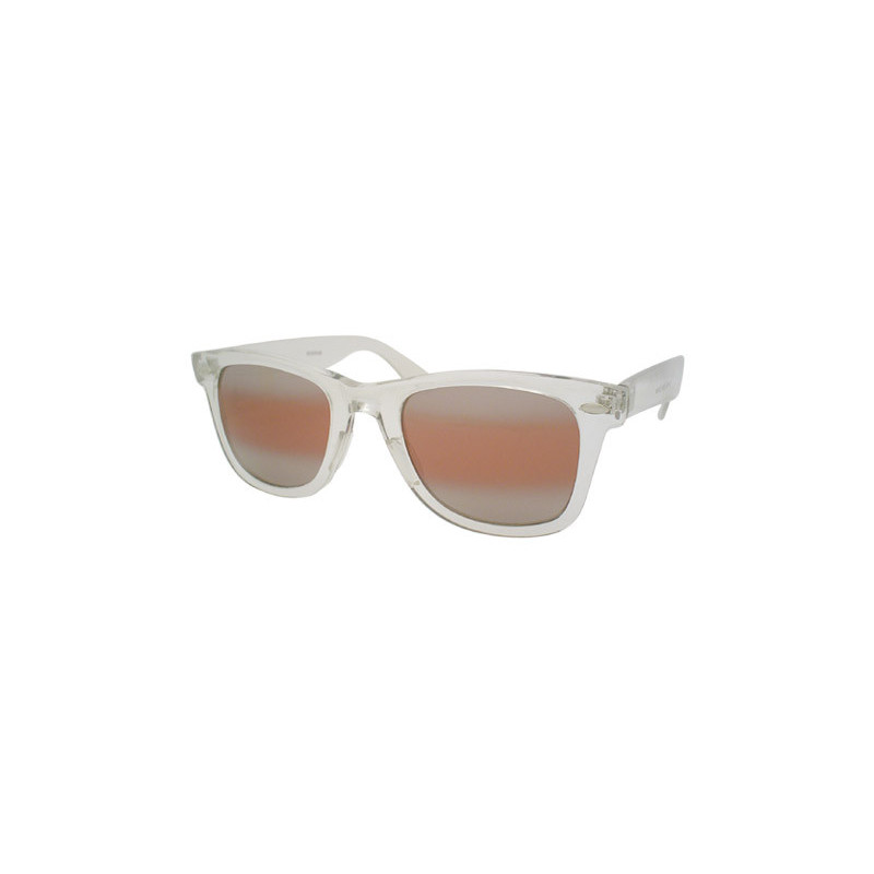 Wayfarer Sonnenbrille mit Allwetter Linsen clear