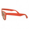 Wayfarer Sonnenbrille mit Allwetter Linsen red