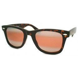 Wayfarer Sonnenbrille mit Allwetter Linsen demi