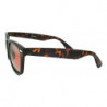 Wayfarer Sonnenbrille mit Allwetter Linsen demi