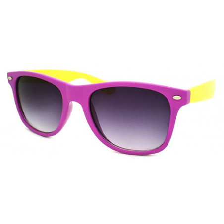 Wayfarer Soho Neon Colors Sonnenbrille purple-yellow