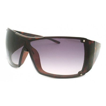 Vehemence Grosse Mode Sonnenbrille Genre Shield demi