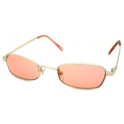 Crazy Colors Fashion Sonnenbrille sehr schmal pink
