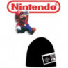 Nintendo® Beanie Mütze Controller beidseitig bedruckt