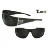 LOCS® Hardcore Designer Sonnenbrille Racy 47-lo pattern