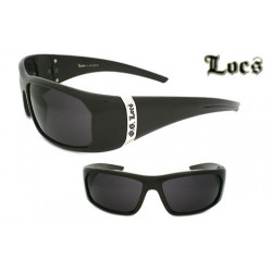 LOCS® Hardcore Designer Sonnenbrille Fashion 46-lo black