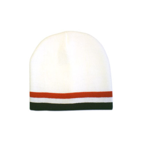 Skater Snowboarder Beanie Sportmütze white