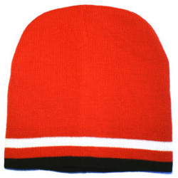 Skater Snowboarder Beanie Sportmütze red