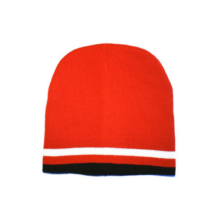 Skater Snowboarder Beanie Sportmütze red