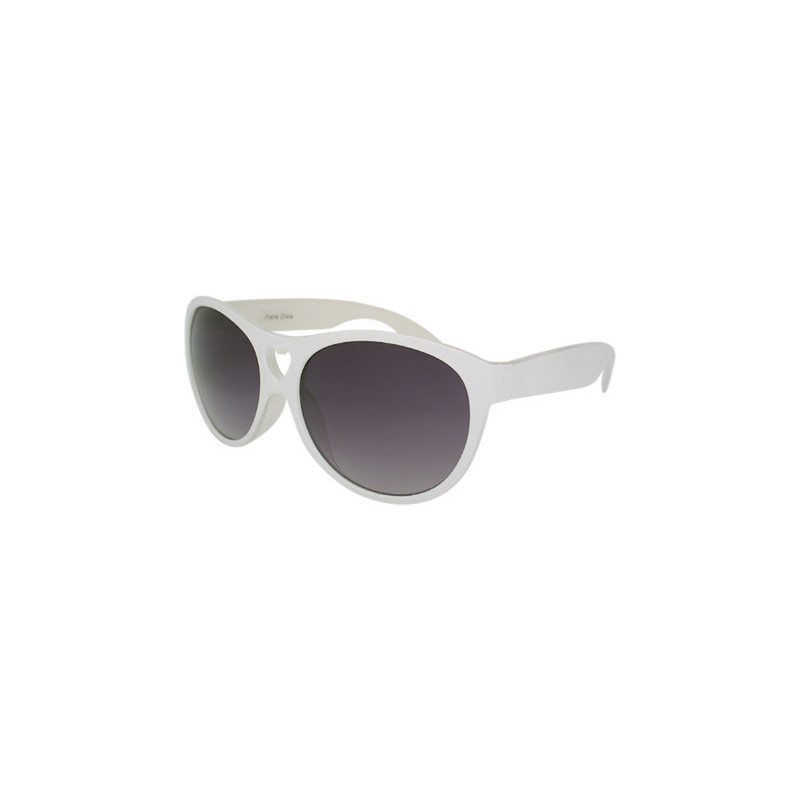 Retro Fashion Sonnenbrille mit Herz fs95 white