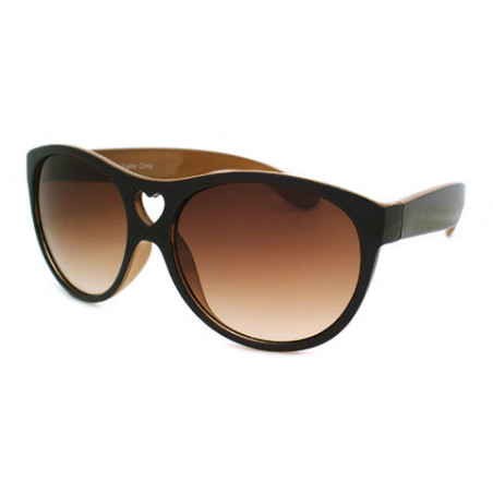 Retro Fashion Sonnenbrille mit Herz fs95 desert