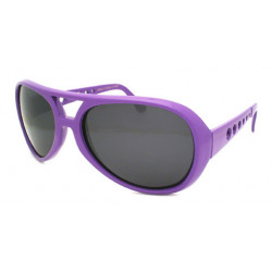 Retro Party Aviator Sonnenbrille Elvis rt67 purple