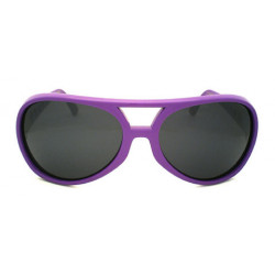 Retro Party Aviator Sonnenbrille Elvis rt67 purple