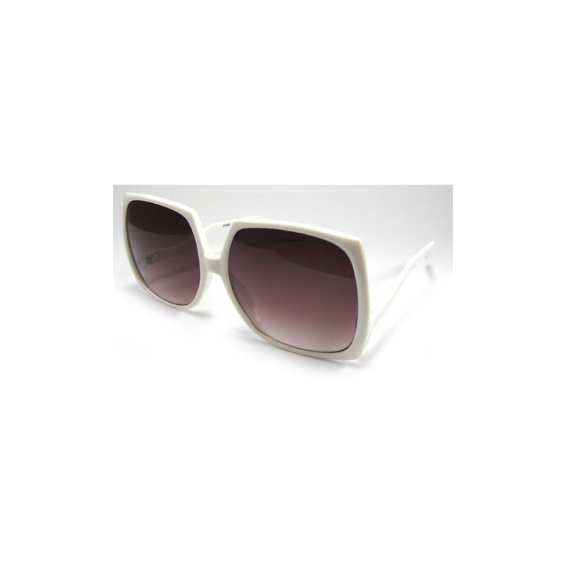 Classic Fashion LowTemple Sonnenbrille white