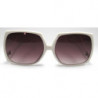 Classic Fashion LowTemple Sonnenbrille white