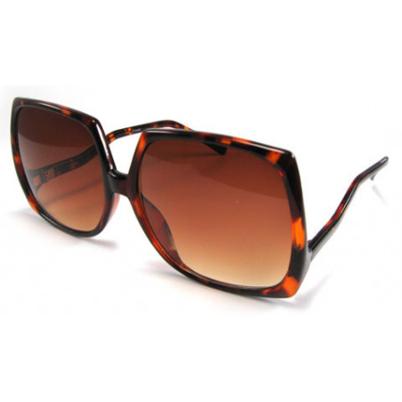 Classic Fashion LowTemple Sonnenbrille demi desert