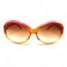 Classic Vogue Fashion Sonnenbrille liquid orange pink