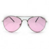 Crazy Colors Aviator Sonnenbrille chrom/ pink