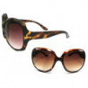 Big Classic Vintage Designer Sonnenbrille demi desert