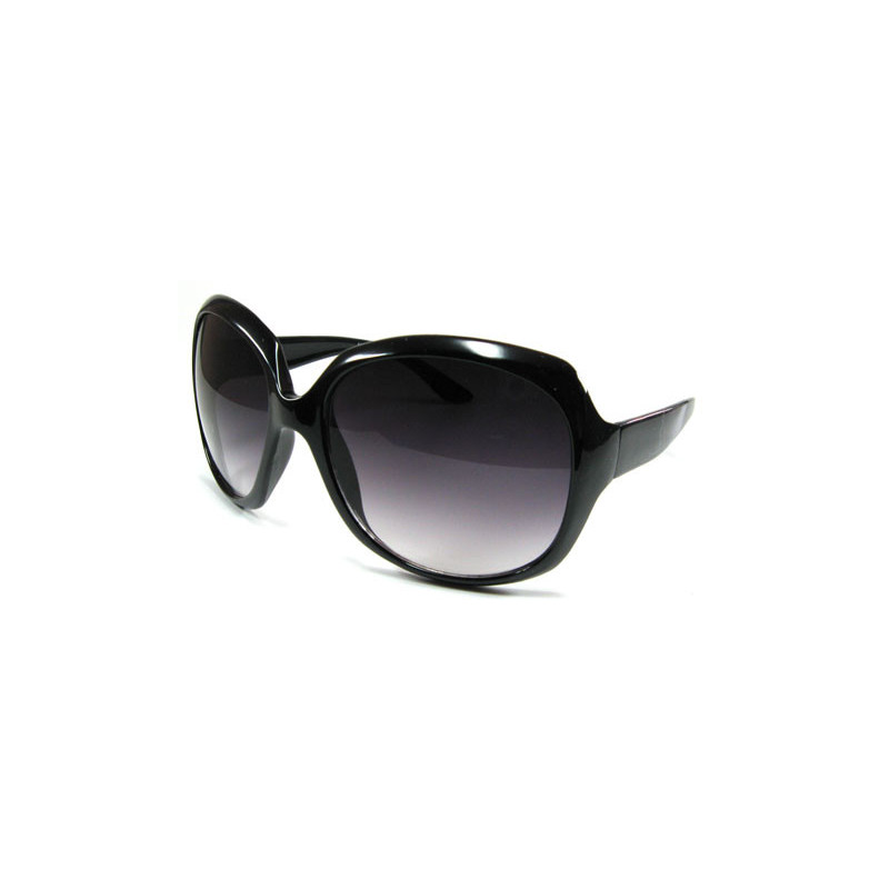 Big Classic Vintage Designer Sonnenbrille black ruby