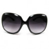 Big Classic Vintage Designer Sonnenbrille black ruby