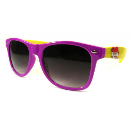 Wayfarer Sonnenbrille Faith Tattoo neon purple