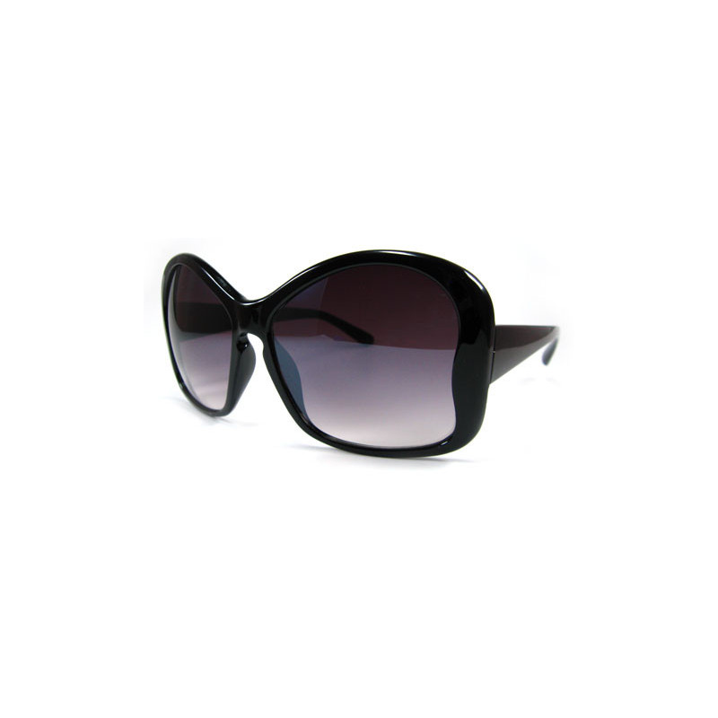 Big Butterfly Lady Designer Sonnenbrille black ruby