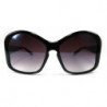 Big Butterfly Lady Designer Sonnenbrille black ruby