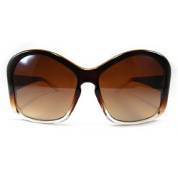 Big Butterfly Lady Designer Sonnenbrille desert gradient