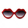 Kultige Partybrille Kiss Lips sexy red