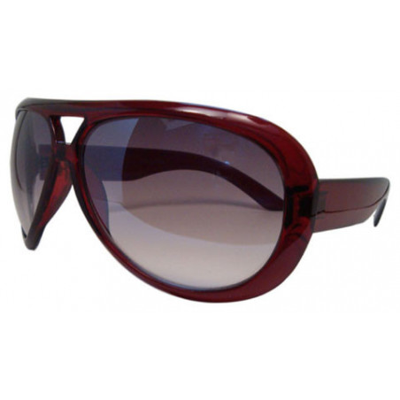 Vintage Big Stunna Aviators Sonnenbrille red